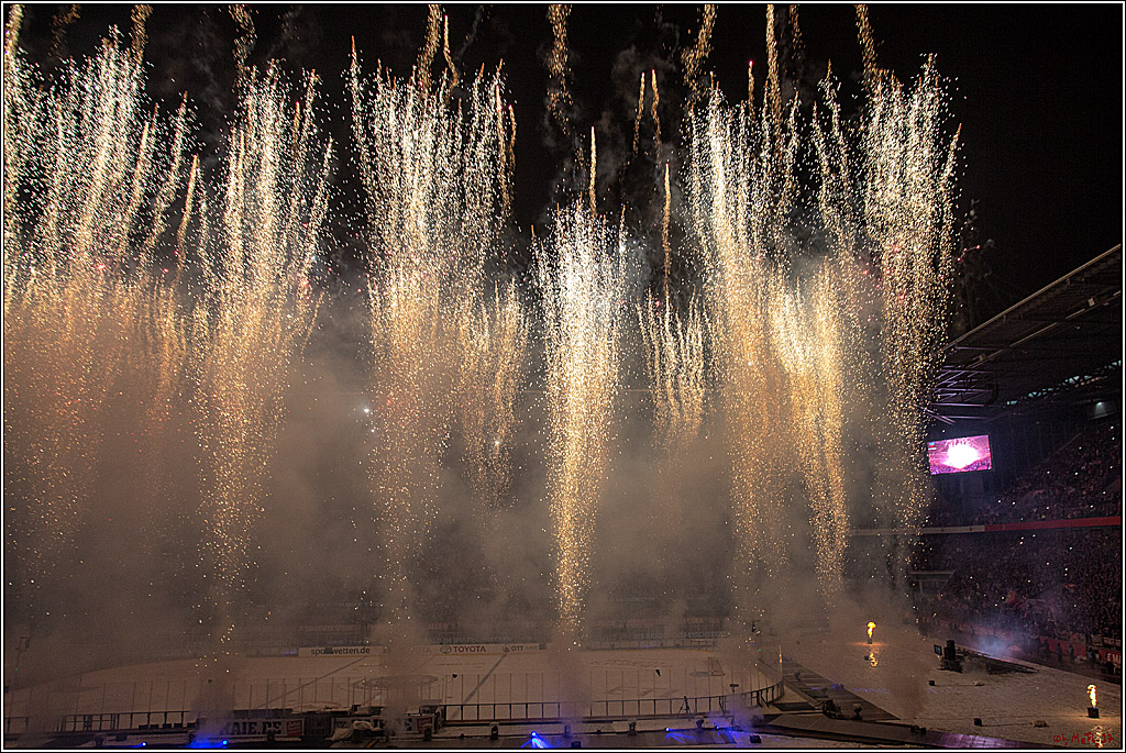 DEL Wintergame; Koelner Haie - Duesseldorfer EG; Koeln, 12.01.2019